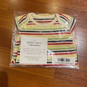 NWT Hanna Andersson Stripe Onesie 0-3 months